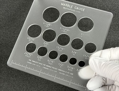 Why I Made a Marble Sizing Gauge