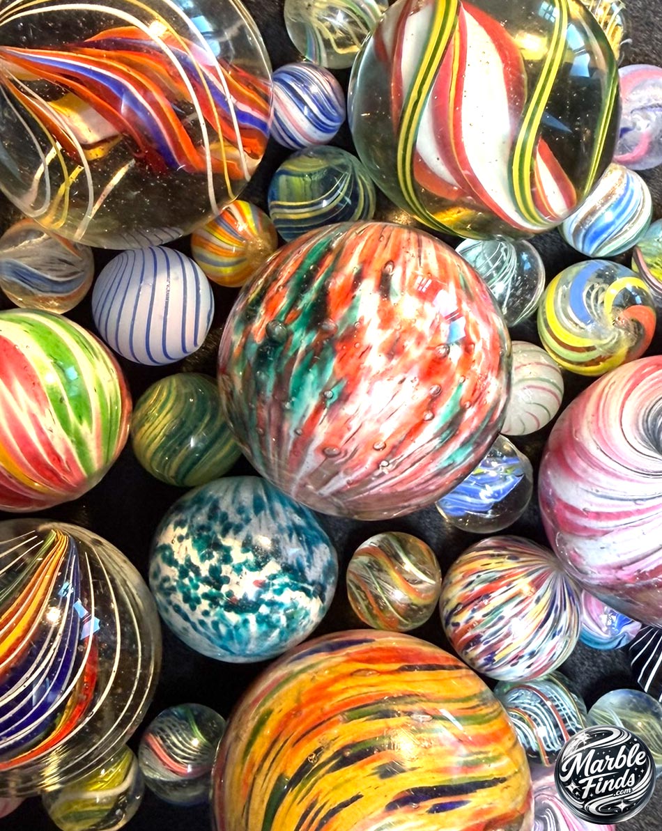 Antique German marbles